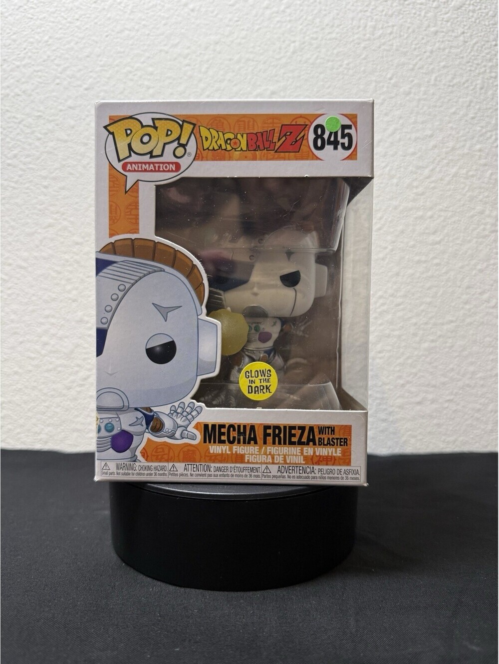 Funko Pop! Anime- Dragonball Z- Mecha Frieza with Blaster #845 W/ Pop Protector!